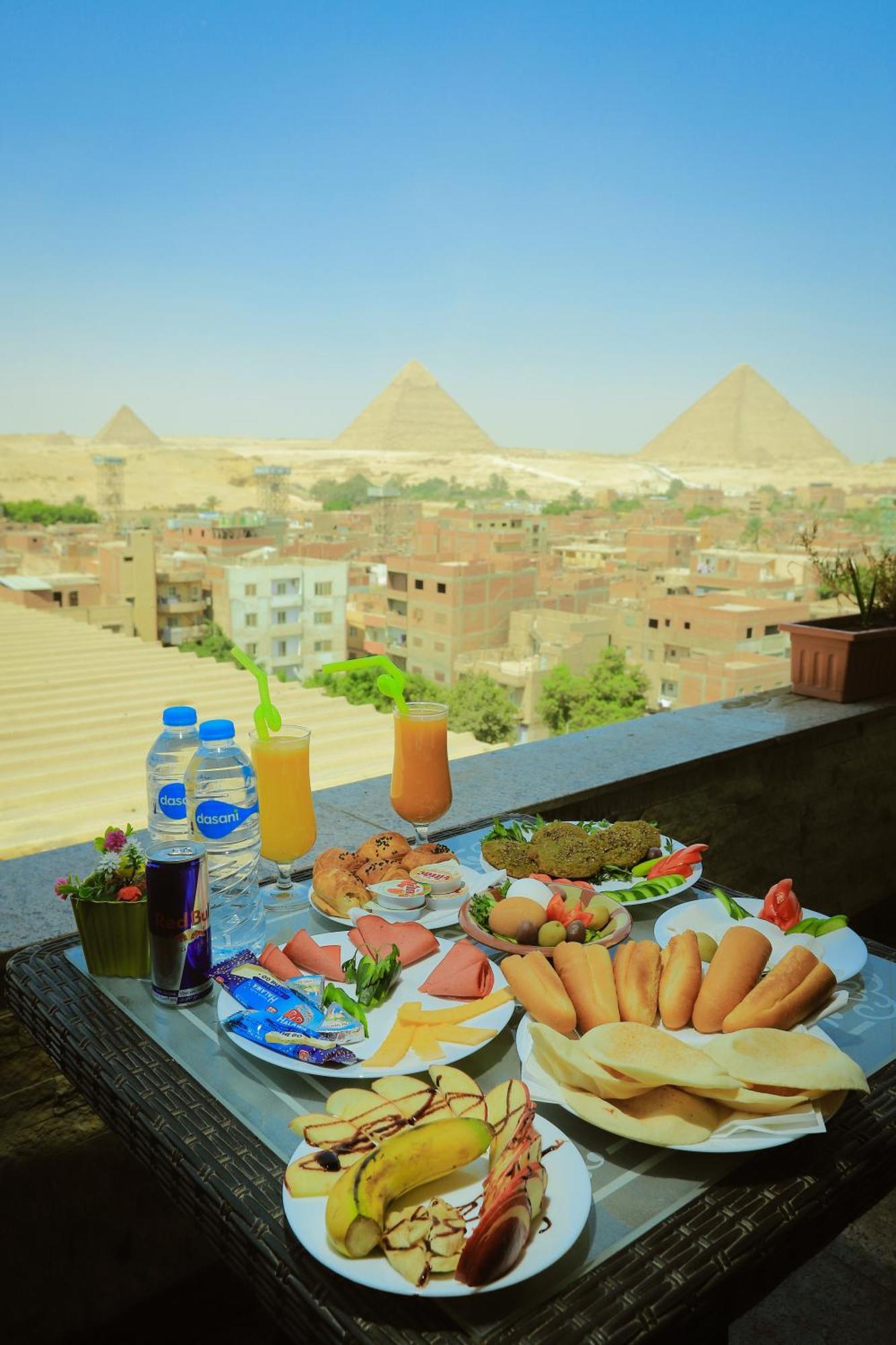 King Khafren View Inn Kafret el-Gabal Extérieur photo