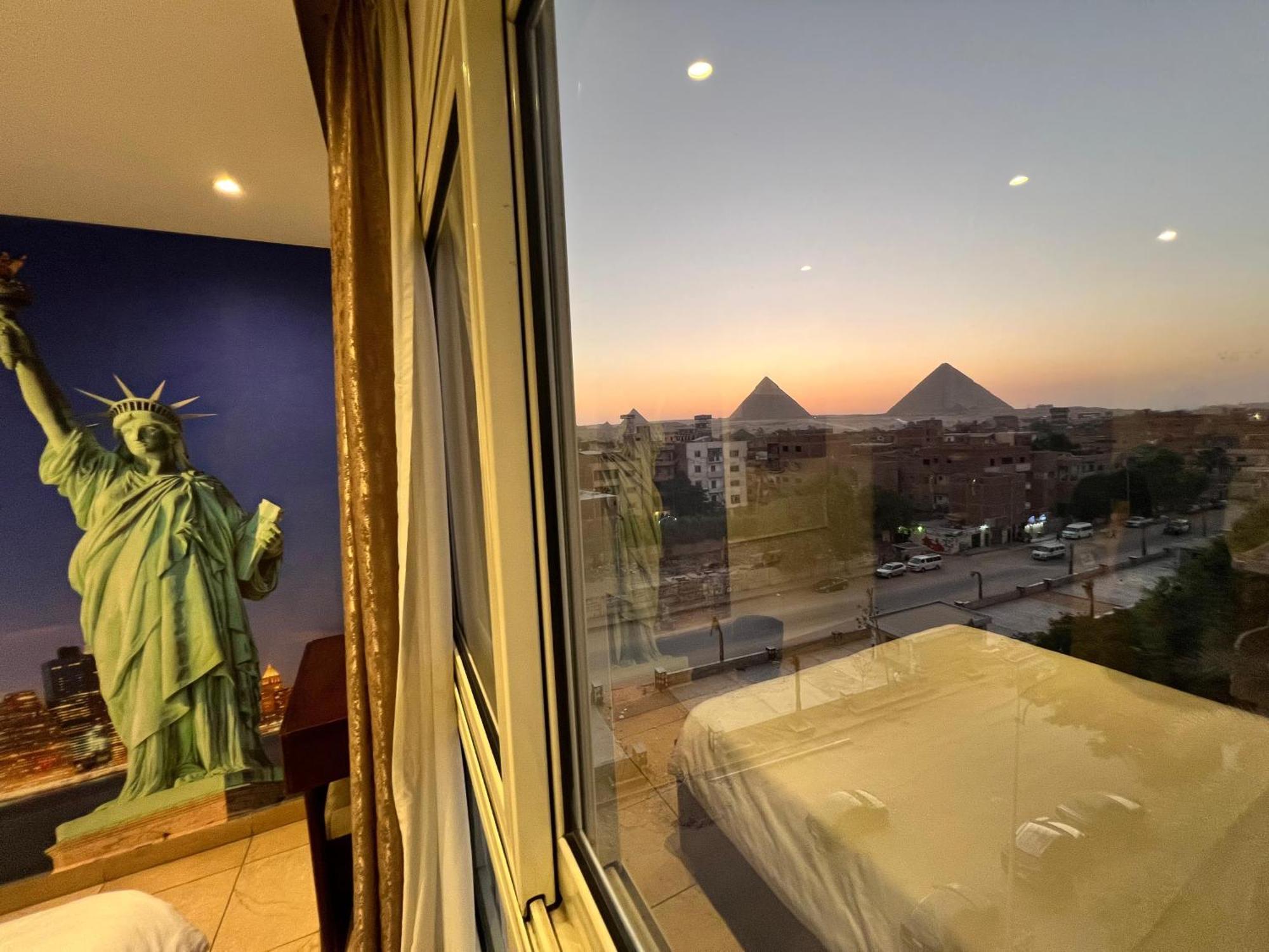 King Khafren View Inn Kafret el-Gabal Extérieur photo