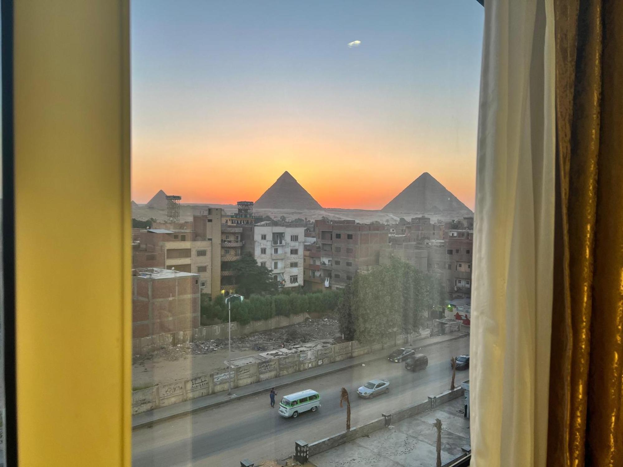 King Khafren View Inn Kafret el-Gabal Extérieur photo