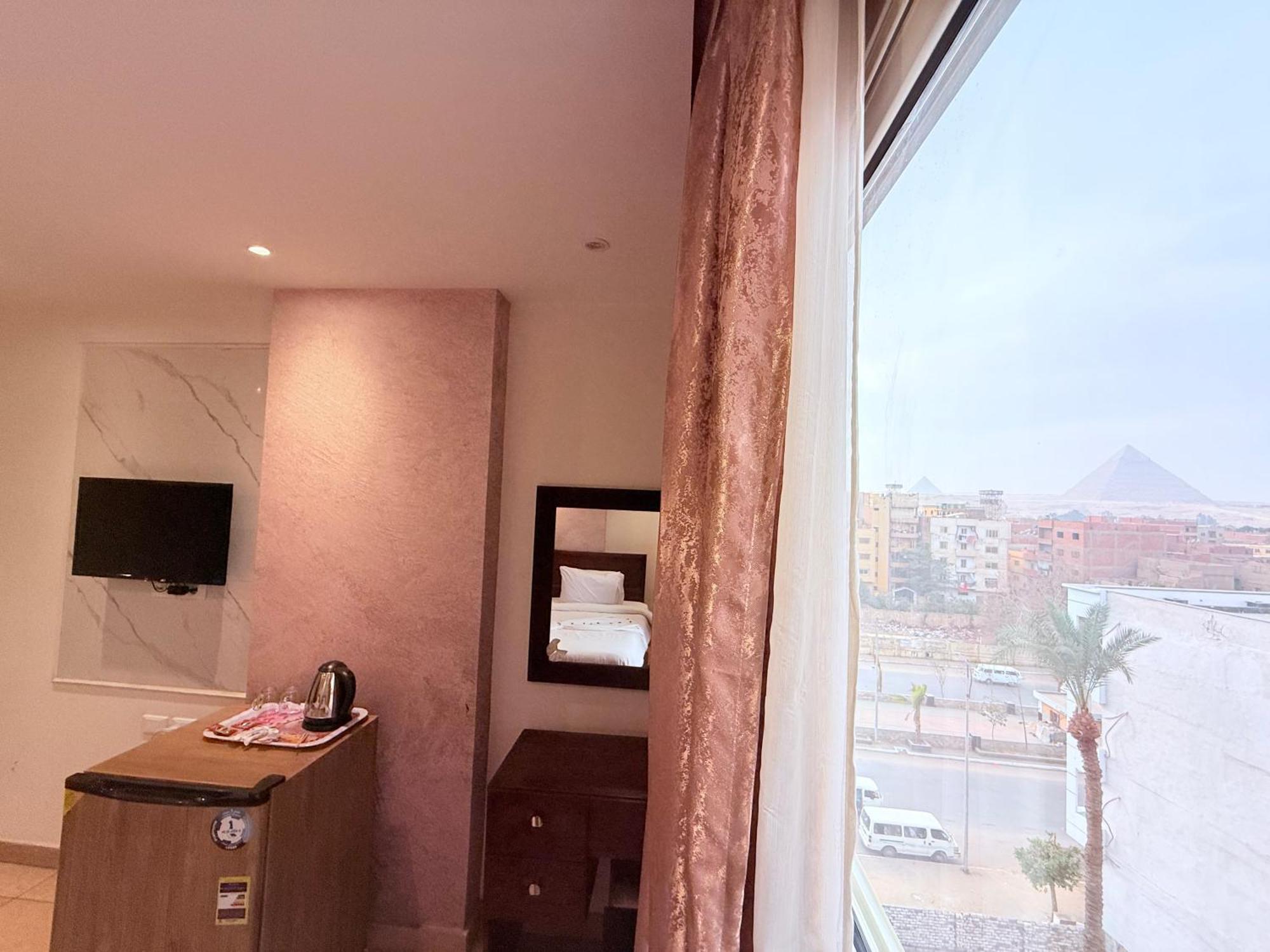 King Khafren View Inn Kafret el-Gabal Extérieur photo